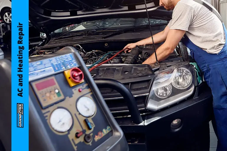 AC and heating repair services at Grand Prix Auto Center in Miami