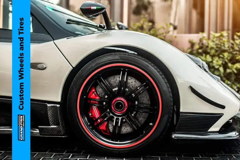 Custom wheels and tires for cars in Miami
