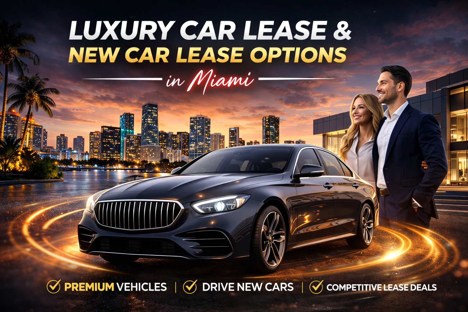 Luxury Car Lease & New Car Lease Options in Miami